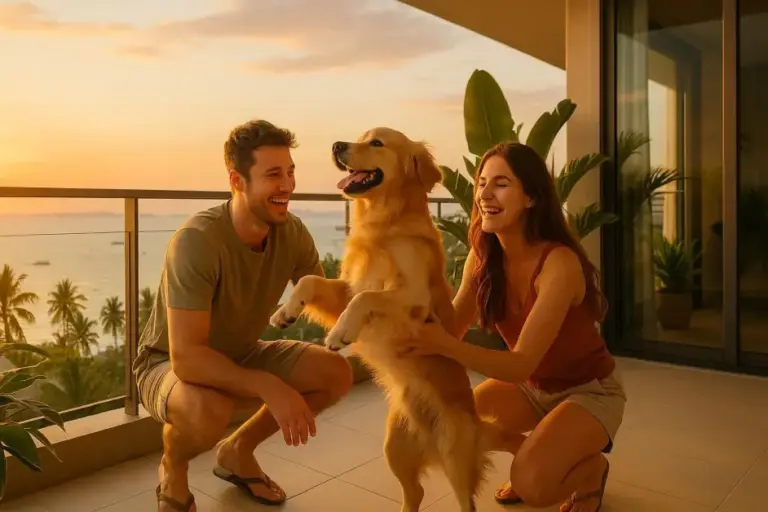 dog friendly condo pattaya