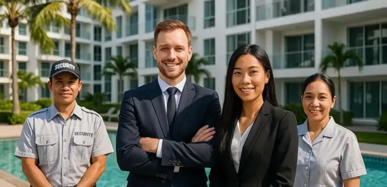 service team pattaya condo